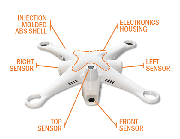 Sonar tabanlı eBumper4 sistemiyle insansız hava araçlarını uçurmak kolaylaşıyor