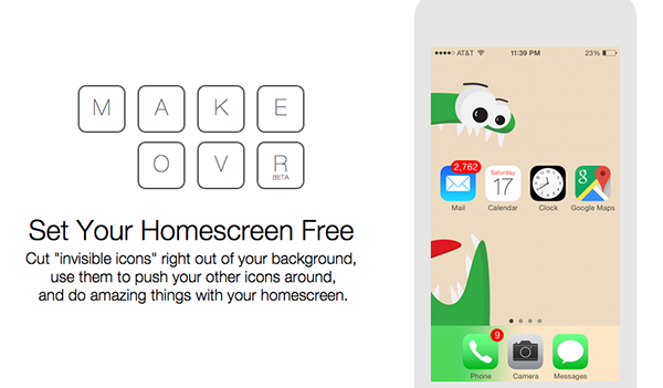 iOS cihazlar için masaüstü kişiselleştirmesi sunan yeni servis: Makeovr