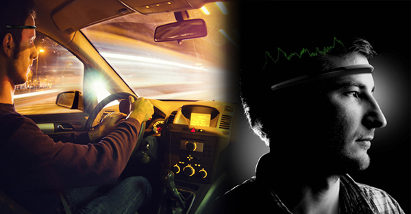 Akıllı cihazlarla iletişim kurabilen kafa bandı, beyin dalgaları üzerinden sürücülerin yorgunluk seviyesini ölçüyor