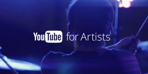 Sanatçılar için YouTube duyuruldu