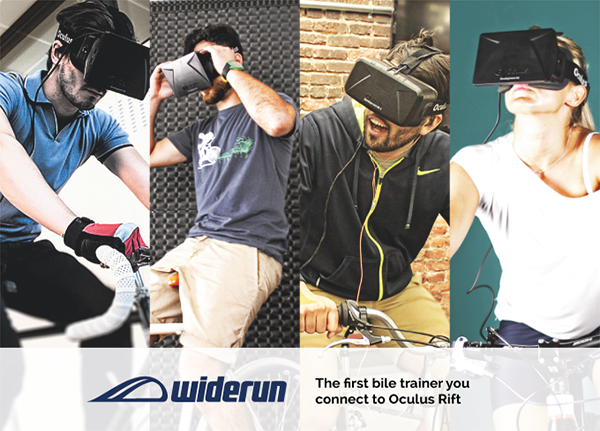 Oculus Rift ve Samsung Gear VR destekli bisiklet eğitim aparatı: Widerun