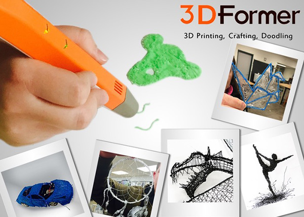 Üç boyutlu baskı kalemlerinin sayısı artıyor, sektörün yeni oyuncusu 3DFormer kullanışlı bir alternatif oluşturuyor