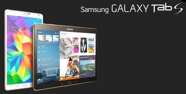 Samsung Galaxy Tab S 10.5 Wi-Fi modeli Lollipop'a terfi ediyor