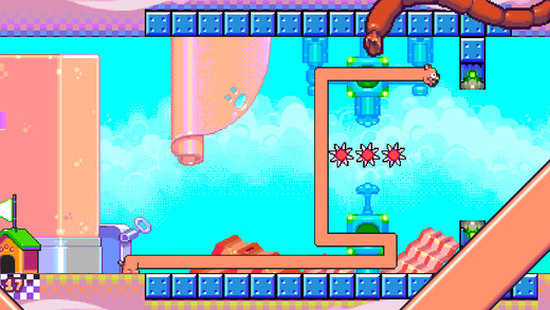 Nitrome'un yeni oyunu Silly Sausage in Meat Land indirmeye sunuldu