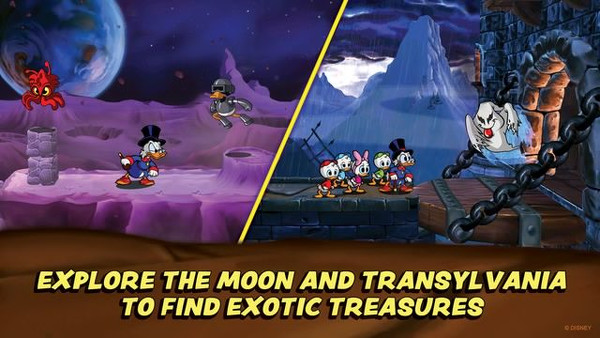 DuckTales Remastered mobil platformlar için indirmeye sunuldu