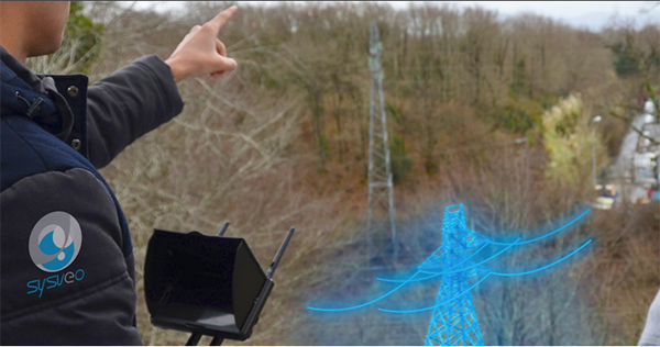 Yeni geliştirilen yazılım, insansız hava araçlarına arttırılmış gerçeklik görüşü getiriyor