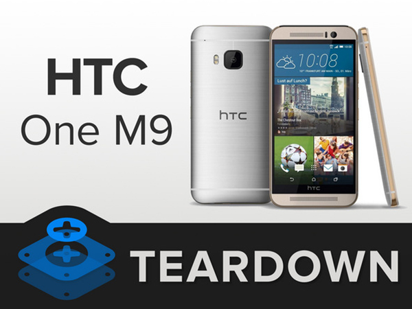 iFixit, metal gövdeli HTC One M9'un da içini açtı