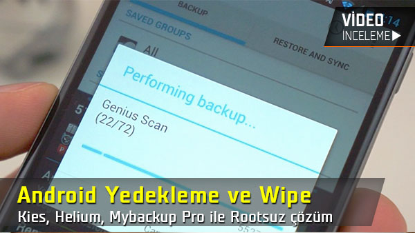android yedekleme ve wipe islemleri