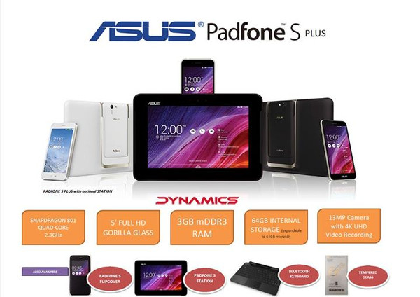 Asus PadFone S bazı güncellemelerle yeniden piyasada