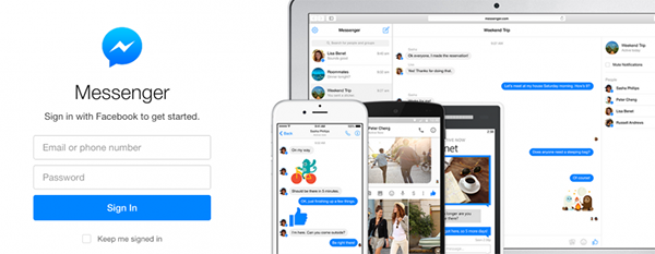 Web için Facebook Messenger yayınlandı