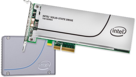 Intel'den PCIe 3.0 x4 ve NVMe arayüzüne sahip yeni üst seviye SSD serisi: Intel 750 Series