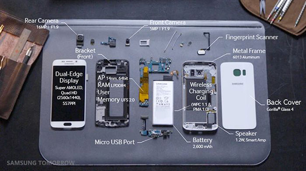 Samsung'dan Galaxy S6 Edge için sıfırdan toplama videosu geldi