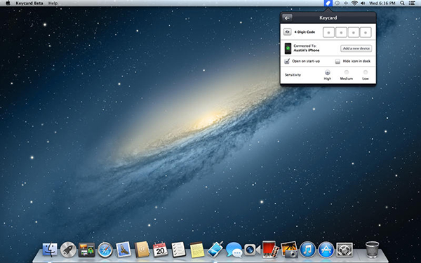 OSX sistem güvenliği için çalışan Keycard uygulaması artık ücretsiz