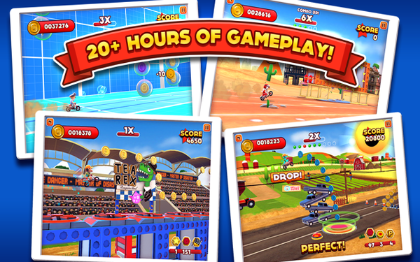 Joe Danger akrobasi hareketlerine Android'de devam ediyor