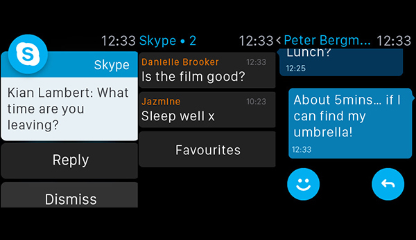 Skype'ın iOS sürümüne Apple Watch desteği getirildi