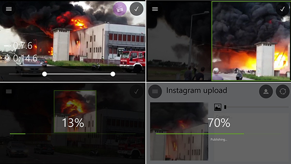 Windows Phone uyumlu Video Upload to Instagram güncellendi 