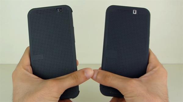 HTC One M9 Dot View 2 kılıf inceleme videosu