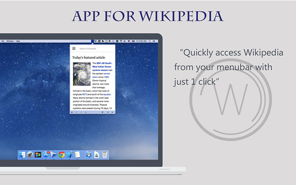 Aktif Wikipedia kullanıcılara özel yeni Mac uygulaması: QuickSearch