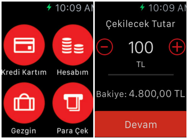 Akbank artık Apple Watch saatinizde