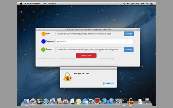 Mac uyumlu PDFEncryptToo artık ücretsiz