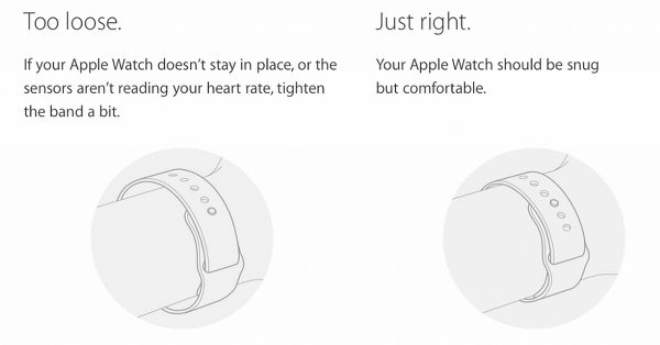 'Apple Watch'u öyle takmayın'