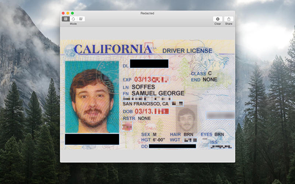 Fotoğraf üzeri gizlilik odaklı yeni Mac uygulaması: Redacted