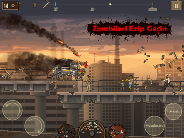 Earn to Die 2 Android'e geldi