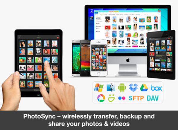 Platformlar arası fotoğraf ve video aktarımı için hazırlanan iOS uyumlu PhotoSync büyük bir güncelleme aldı
