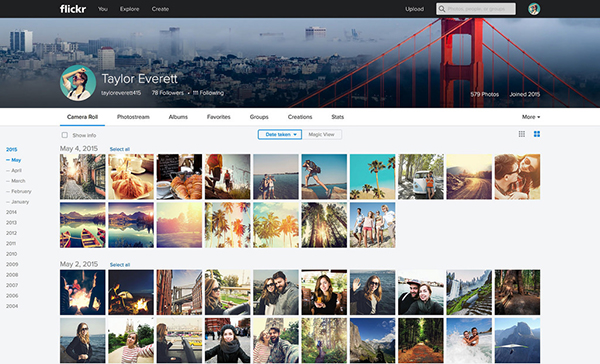 Flickr'ın tasarımı yenilendi