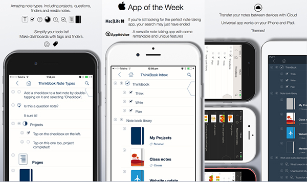 iOS uyumlu ThinkBook uygulaması güncellendi