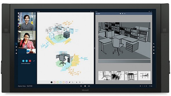 Microsoft'tan 55-inç ve 84-inçlik Surface'ler geliyor