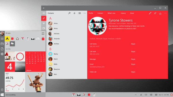 Windows 10 Redstone güncellemesinin görselleri internete sızdırıldı