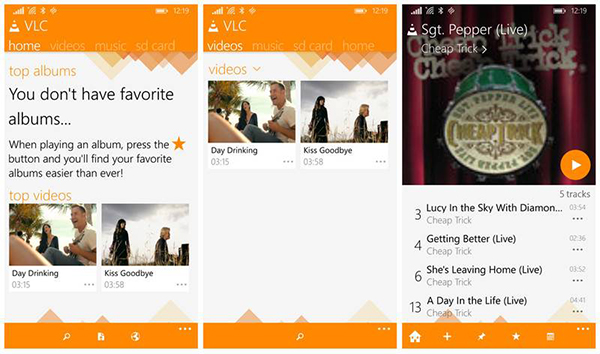 Windows Phone için VLC 1 milyon sınırını geçti