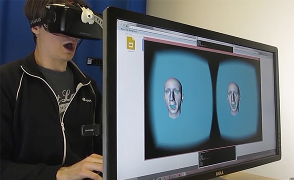 İlerleyen dönemde Oculus Rift yüz mimiklerini de sanal ortama aktarabilir
