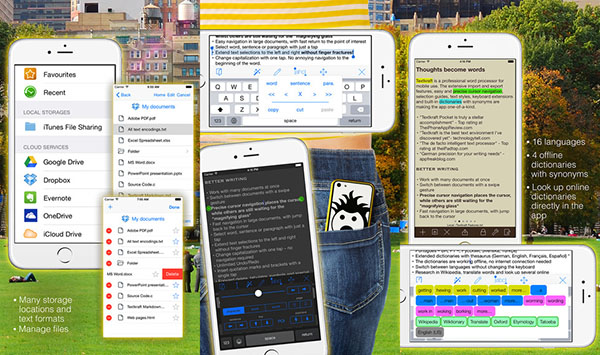 iOS için hazırlanan Textkraft Pocket bugün için ücretsiz