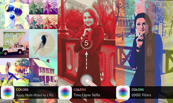 Fotoğraf odaklı iOS uygulaması Colors da ücretsiz yapıldı