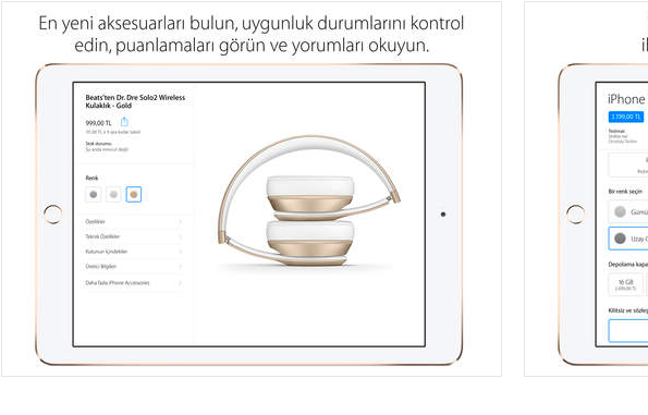 Apple Store uygulaması ülkemizde yayına başladı