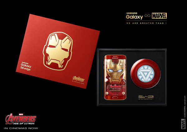 Samsung Galaxy S6 Edge Iron Man Limited Edition resmiyet kazandı