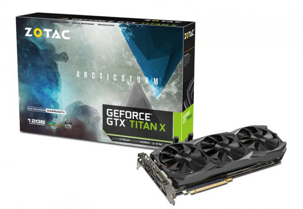 Zotac'dan özelleştirilmiş soğutma sistemli GeForce GTX Titan X Arctic Storm