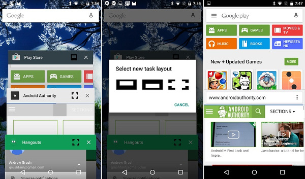 Android M ile çoklu pencere özelliği geliyor