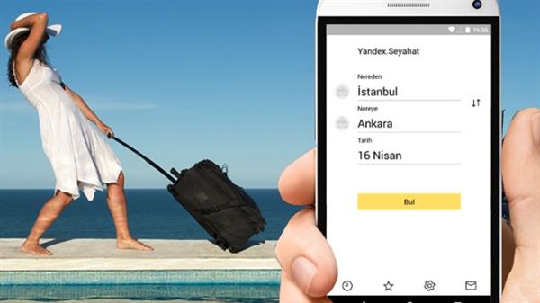 Yandex Türkiye seyahat servisini hizmete açtı