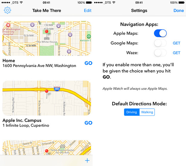 iOS cihazlara özel yeni navigasyon uygulaması: Take Me There