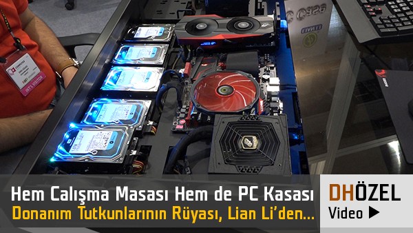 o bildiginiz bilgisayar kasalarindan degil lian li nin ozel kasasi video on inceleme