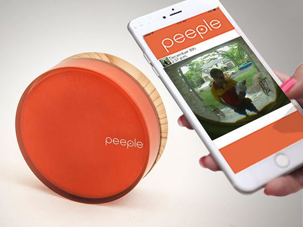 WiFi destekli dijital kapı dürbünü Peeple, Kickstarter'da başarıya ulaştı