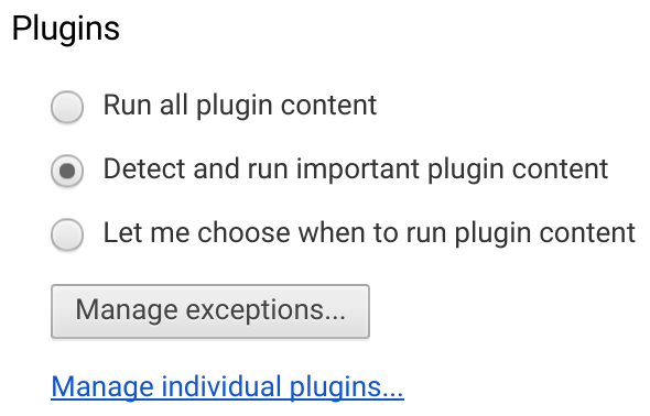 Chrome otomatik olarak Flash içerikleri durdurabilecek