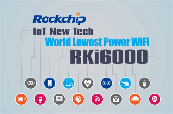 RockChip ultra düşük enerjili WiFi çipsetini duyurdu