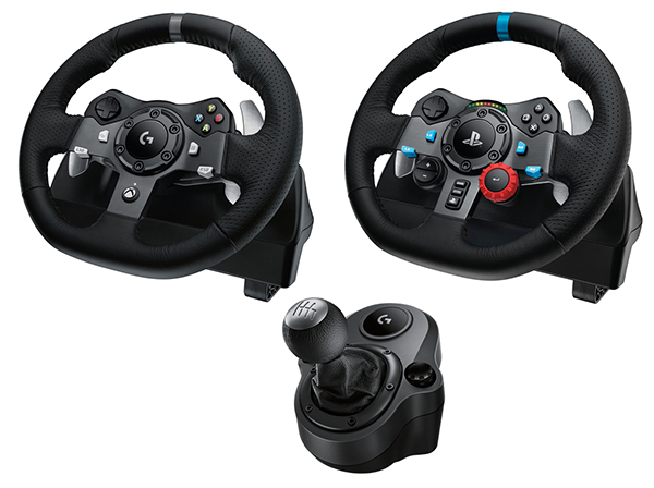 Logitech'den PS4/PS3, Xbox One ve PC uyumlu iki yeni direksiyon seti: G920 ve G29