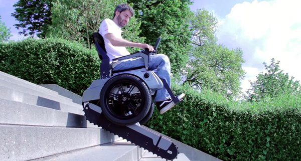 ETH Zurich'den merdiven çıkabilen tekerlekli sandalye: Scalevo