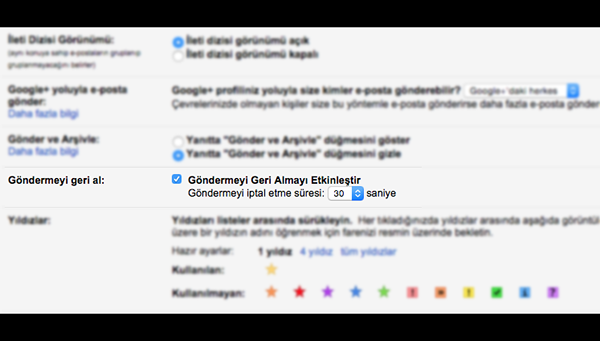 Gmail'in web sürümüne 'Göndermeyi geri al' seçeneği dahil edildi