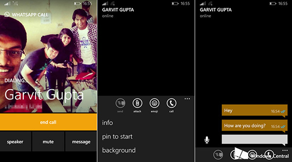 WhatsApp'ın sesli arama özelliği bütün Windows Phone kullanıcılarına geldi